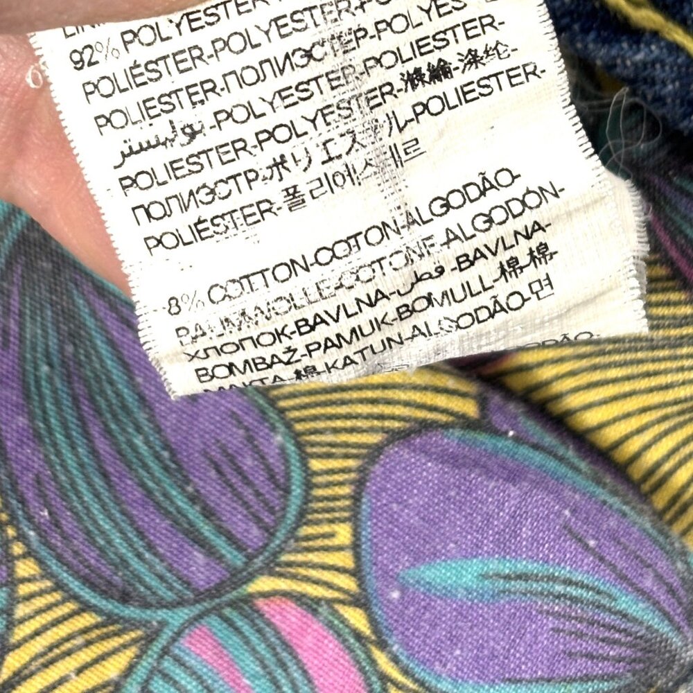Desigual Denim High Waist Jean Shorts Life Embellished lace embroidery Size 34 - Picture 11 of 11